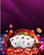 Live Dealer Baccarat ကာစီနိုဂိမ်းကစားနေသောပုံ
